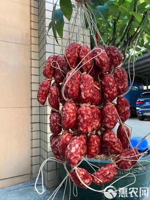 廣東大粒腸棗腸粒粒腸廣式臘腸廣式臘味廣式香腸高質量餐飲超市
